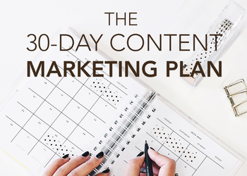 30-Day Content-Marketing Plan